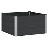 vidaXL Hochbeet 100 x 100 x 54 cm Schwarz