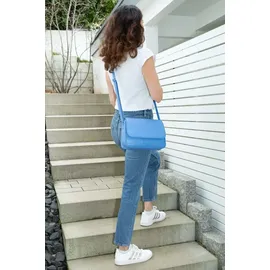 Alessandro Salvatore Florenz 12975 Schultertasche Leder Blue