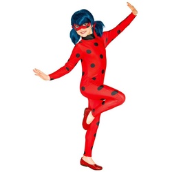 Rubie ́s Kostüm Miraculous Ladybug, Lizenziertes Kostüm zu den ‚Geschichten von Ladybug und Cat Noir‘ rot 116METAMORPH