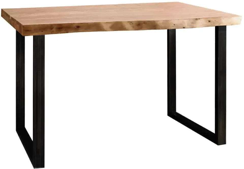 Bartisch 'Vanaja'   140x90 cm Massivholz, Metall Parota