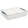 SUNWARE Q-Line Aufbewahrungsbox 80 x 50 x 18 cm 18-tlg. transparent blau