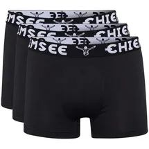 Chiemsee Boxershorts 3er Pack Packung, 3, schwarz