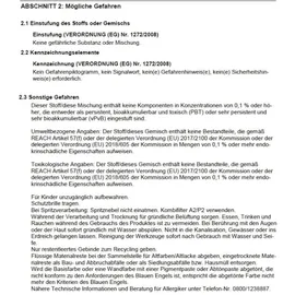 Alpina SOS Innenfarbe Weiß matt 0,1 l