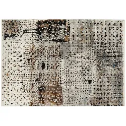 Musterring Teppich   , grau , Viskose,Synthetische Fasern , Maße (cm): B: 200 H: 0,9