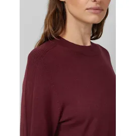 s.Oliver Midikleid Ripp-Detail Rot 38