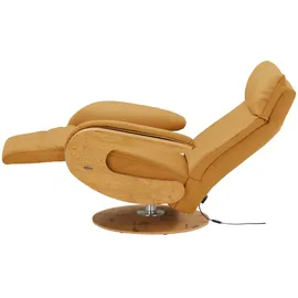 HIMOLLA Relaxsessel 7818 Leder 75 x 108 x 84 cm Gelb elektrisch
