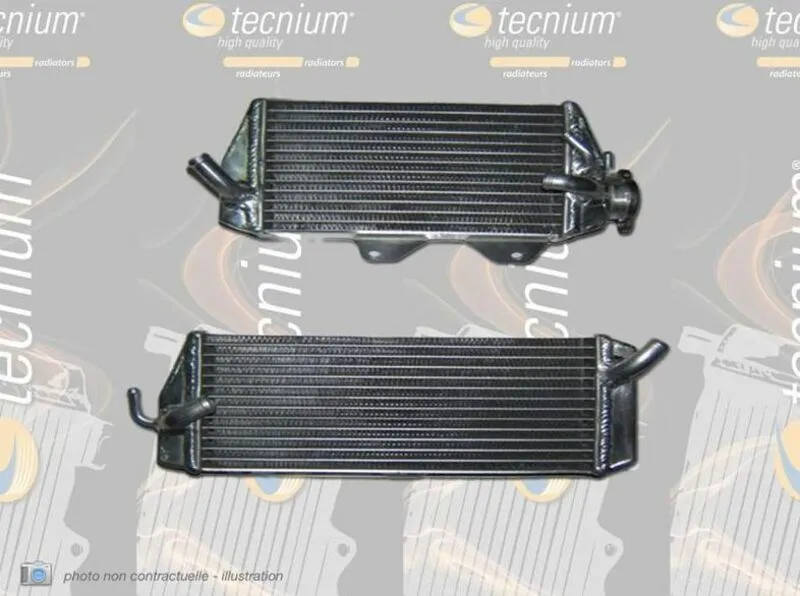 TECNIUM Oversized linkerradiator - Honda CRF450R