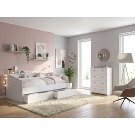 58 aufm Kessel KINDERZIMMER SET Parisot Sleep 3-tlg. Holzdekor Weiß/Eiche