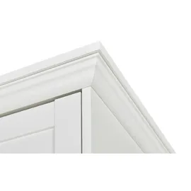 Finori Drehtürenschrank Landwood 120 x 200 x 51 cm Weiß