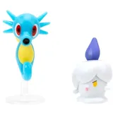 Jazwares Pokémon Battle Figure Set Figuren 2er-Pack Lichtel, Seeper