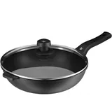 WMF PermaDur Premium Wok mit Glasdeckel, 30 cm