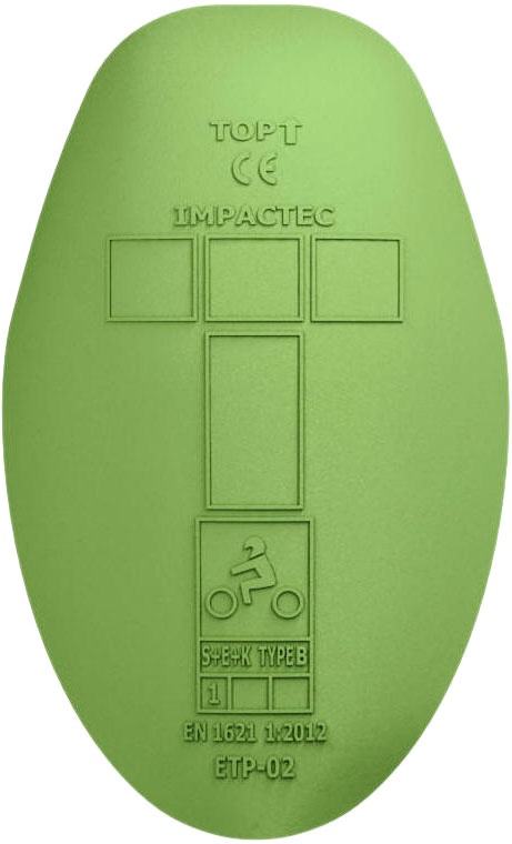 ImpacTec ETP-02, Schulter-/Ellenbogen-/Knieprotektoren Level-1 - Grün
