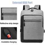 Laptop Rucksack Herren Rucksack Damen Anti-Diebstahl Rucksack für Laptop Rucksack Multifunktion Notebook Tasche Wasserdicht(grau)