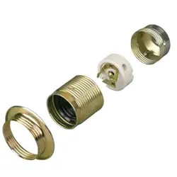 Lampenfassung Metall E27