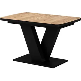Vicco Fenaro 120 x 77,4 x 80 cm Eiche/Schwarz
