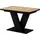 Vicco Fenaro 120 x 77,4 x 80 cm Eiche/Schwarz