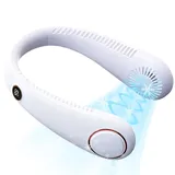 Générique Nackenventilator, kompakt, tragbar, wiederaufladbar, USB