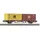 PIKO Güterwagen 27750 Containertragwagen DC 2x 20 St. MSC H0