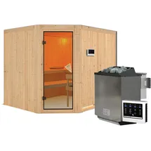 Karibu Saunaofen Malin 9 kW + Steuergerät