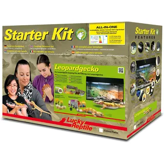 Lucky Reptile Starter Kit Leopardgecko, Farbe:Weiß