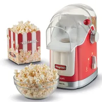 Ariete 2958 Popcorn-Machine Party Time Plastic, 600 milliliters, Rot