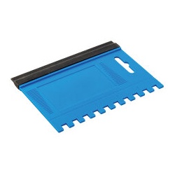 Zahnspachtel und Fugengummi 125 x 95 mm Zahnung 6 mm