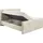 ed exciting design Boxbett / Polsterbett 160x200cm inkl. Bettkasten Creme - Creme