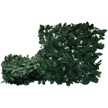 Mendler Sichtschutz Wandfliese HWC-L78 50 x 50 cm Grün Kunststoff 4 St.