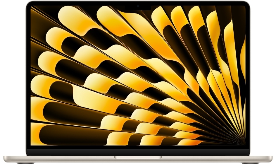 Apple Aktion % | MacBook Air 13,6" M3 MRXT3D/A Polarstern Apple M3 Chip mit 8-Core GPU, 8-Core GPU 8GB RAM, 256GB SSD | Laptop by NBB
