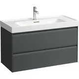 Laufen Waschtischunterschrank 2 Schubladen 98,4 x 51,5 x 44,8 cm Grau