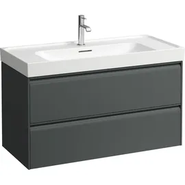 Laufen Waschtischunterschrank 2 Schubladen 98,4 x 51,5 x 44,8 cm Grau