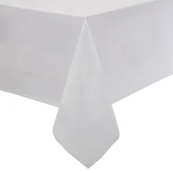 Gastronoble Mitre Luxury Satin Band Tischdecke weiß 114cm