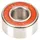 Enduro Bearings Bb 3900 Llu Max-bag Double Row Abec Lager 10 x 22 x 10 mm Silber