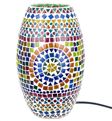 SIGNES GRIMALT Orientalische Mosaik Lampe, Tischlampe, Nachttischlampe, Leuchte Ref.: 18