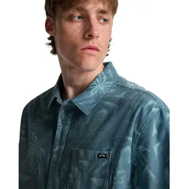 BILLABONG Solana Cord Kurzarmhemd Blau L