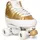 CHAYA Kismet Barbiepatin Rollschuhe - Gold - EU 40