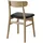 Hammel Furniture Esszimmerstuhl Mosbøl Leder schwarz
