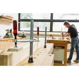 Bessey Spannzange Metall 200 mm rot/silber