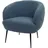 MCW Lounge-Sessel MCW-O37 Bouclé 330 g/m2 75 x 80 x 80 cm Blau