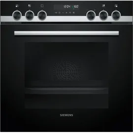 Siemens PQ521IB01 iQ500 Herd-Glaskeramik-Kochfeld-Kombination herdgesteuert, 59,4 cm breit, activeClean - automatische Selbstreinigung, cookControl30 - Automatikprogramme