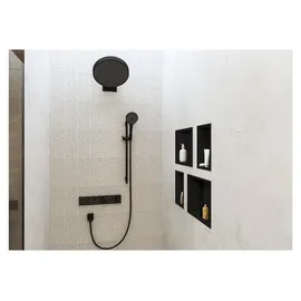 Hansgrohe RainSelect Duschthermostat Unterputz für 2 Verbraucher Mattschwarz 15380670