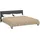 vidaXL Ganzjahresbettdecke Taupe 200 x 220 cm Mikrofaser