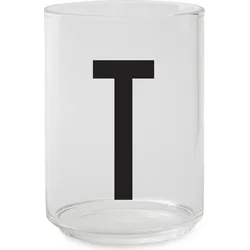 Aj Wasserglas Buchstabe T