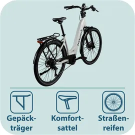 Tretwerk Amber 2023 28 Zoll RH 48 cm Damen hellgrau