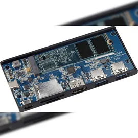 Renkforce Tragbares Kartenlesegerät mit SSD-Gehäusehub