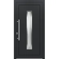 LAGER Kunststoff Haustür "LORE" 71 mm schnell lieferbar Anthrazit RAL 7016 innen öffnend DIN links