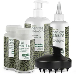 Australian Bodycare Komplettpaket mit XL Produkten gegen Haarausfall & feines Haar 1150 ml Unisex