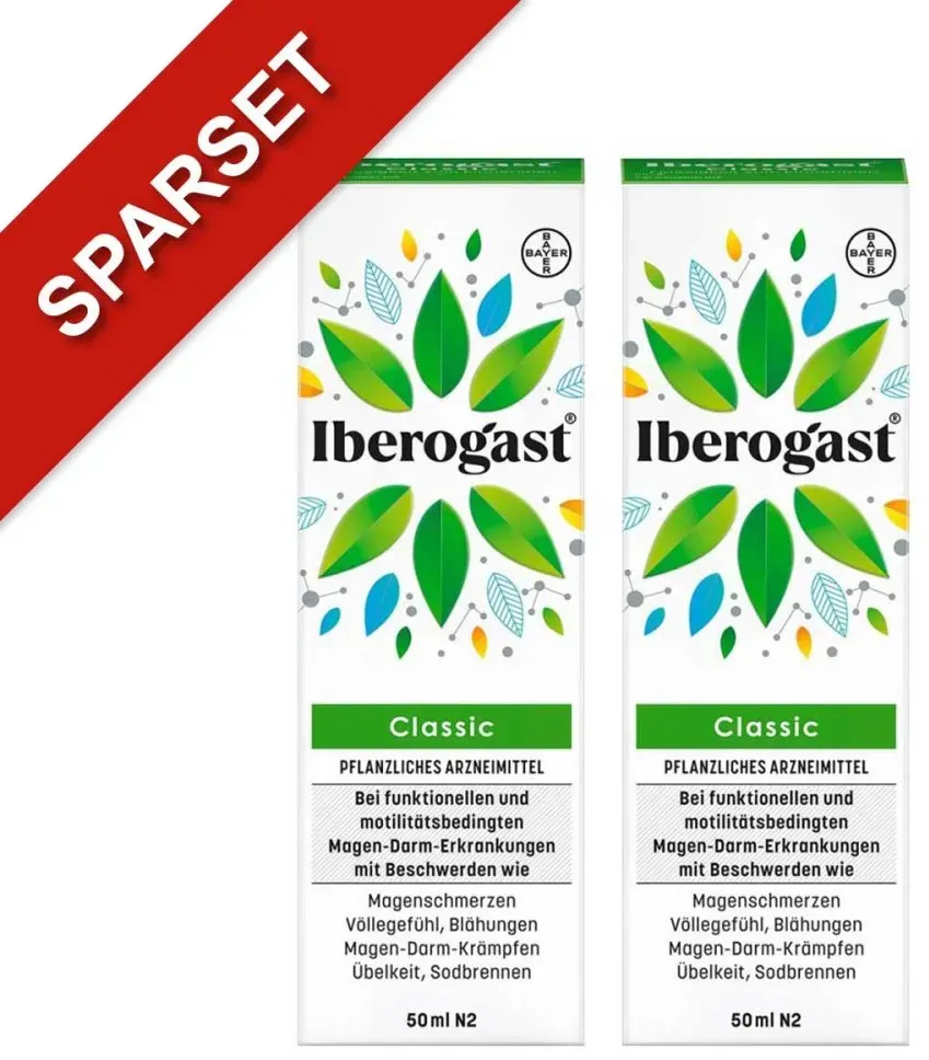 Iberogast Classic bei funktionellen Magen-Darm-Beschwerden