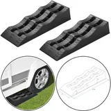 PRO PLUS Auffahrkeile 3-stufig 4/7/10 cm Schwarz