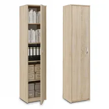 home collective Bücherregal Kleiderschrank 50 x 35 x 180 cm Beige